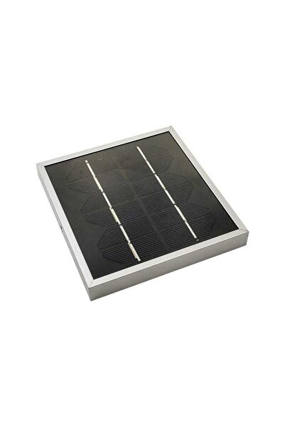 Motorobit 6V 600mA Su Geçirmez Solar Panel - Alüminyum Kasa 130x130mm