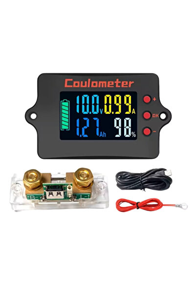 Genel Markalar PZEM-037 8-120V 300A Voltmetre Ampermetre - Batarya Kapasite Y...