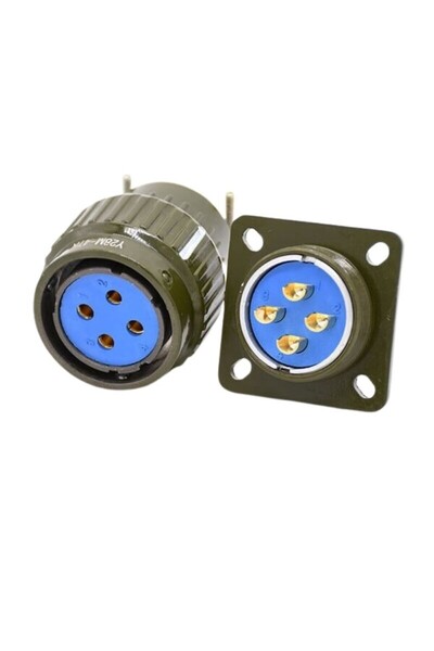 Motorobit Y28M 4 Pin Askeri Tip Konnektör Takımı