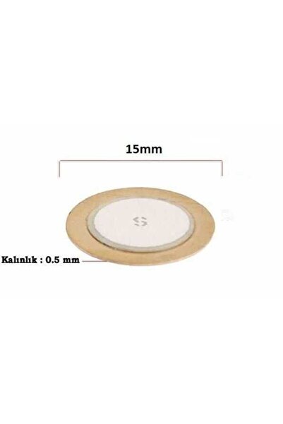 Motorobit Piezo Disk Element - 15mm Çap