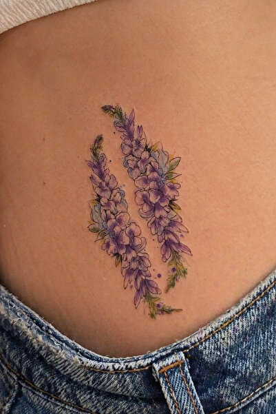 TAKIŞTIR Geçici Çiçek Figürlü Mini Dövme Tattoo