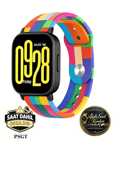 PSGT Xiaomi Redmi Watch 5 Active (22MM) Uyumlu Akıllı Saat Kordonu Klasik Sil...