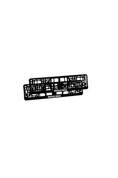 OEM Set 2 suporturi numar inmatriculare personalizat-Insignia