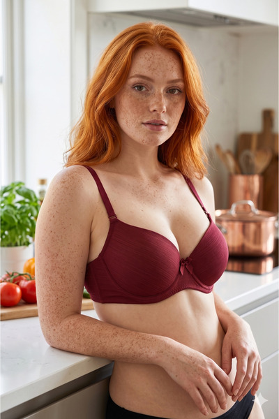 Lavint Homewear Σουτιέν με ενίσχυση KIRÇILLI Με σχέδιο P Βαμβάκι U MÜRDÜM