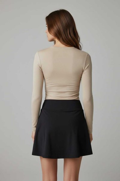 vintisse Women's Combed Cotton Bodysuit 98% Cotton 2% Elastane