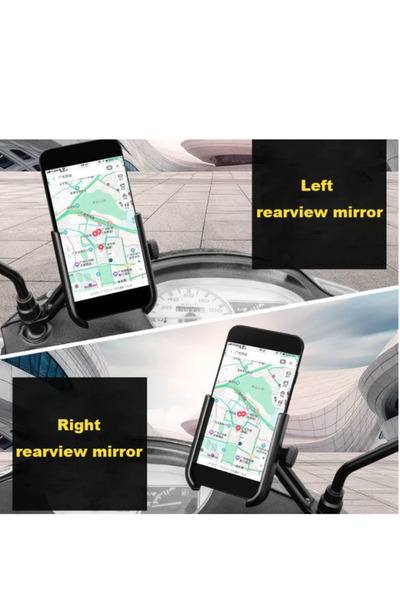 Generic High Quality Motorcycle Bike Mobile Phone Holder with USB Charger Port
