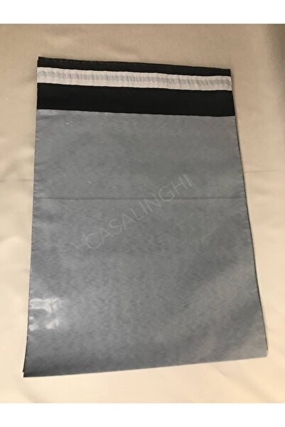 bisaccia Orta Boy Gri Cepsiz Kargo Poşeti 35x45 + 5 Cm (5 ADET)