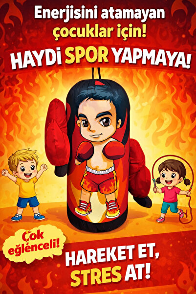 TOPRAK SPORT Boks Torbası (eldiven Hediyeli )Toprak Sport