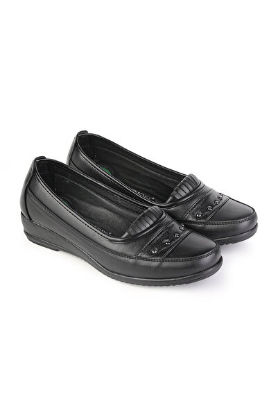 ERN SHOES Kadın Tam Ortopedik İçi Hakiki Deri Günlük Anne Ayakkabı