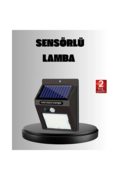 Epilons Solar Led Bahçe Aydınlatma – Hareket Sensörlü, Güneş Paneliyle Şarj O...