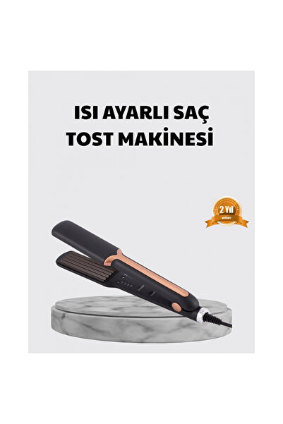 Tost Model Saç Şekillendirici Hızlı Isınan Isı Ayarlı