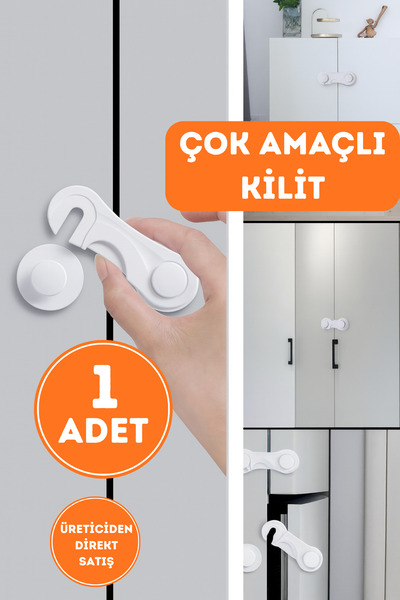 WAPPA 1 ADET Güvenlik Kilidi Çok Amaçlı Kilit, Güvenlik Kilidi Çok Amaçlı Kilit