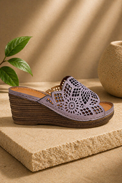 İNZE AYAKKABI Παντόφλες από γνήσιο δέρμα - Όνομα μοντέλου: Solis