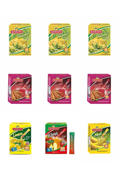 Altıncezve 9’Lu Set Tek İçimlik İçecek Tozu 40 x 1.5 gr