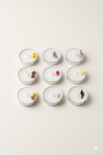 PASAMİA Tealight Soya Mum 20 Adet 6 Gr