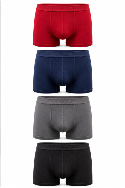 Ladytime Men's Flexible Cotton 4-Piece Boxer Pack - 2304