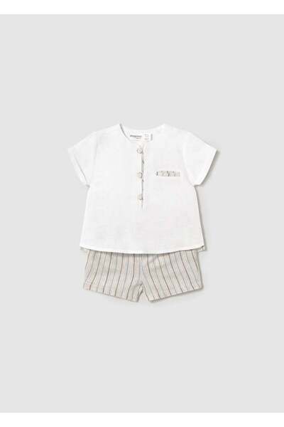 MAYORAL Newborn Boy Shorts 2-Piece Set