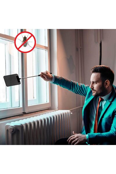 Genel Markalar Teleskopik sinek raketi sinek öldürücü raket