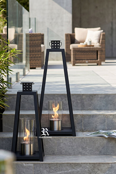 impeRiums Freya Bioethanol Fener 2'li Set ( Siyah )