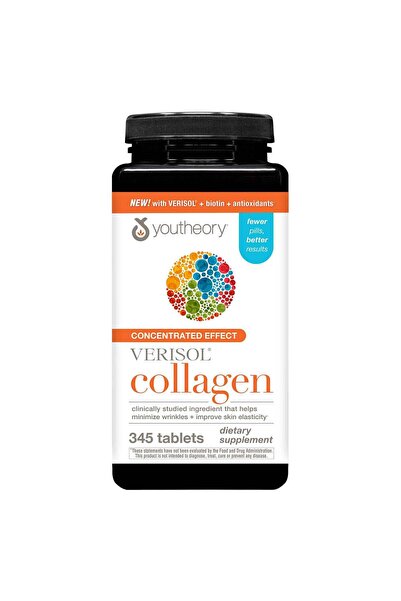 Youtheory Collagen Advanced Hair Skin Nail Formula Type 1 2 3 390 Tablet