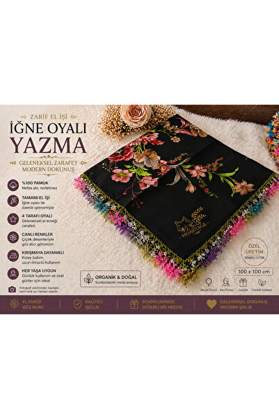 hoaryage Cenk ve Reyhan Zarif El Işi Iğne Oyalı Yazma/iğne Oyası/iğne Işi Yem...