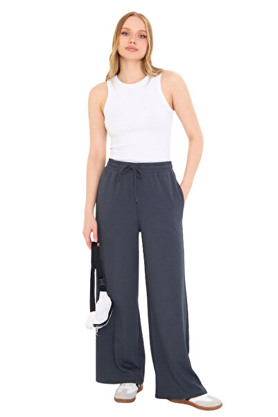 THIFF GYMWEAR Γυναικεία φόρμα από ύφασμα Modal με κορδόνια