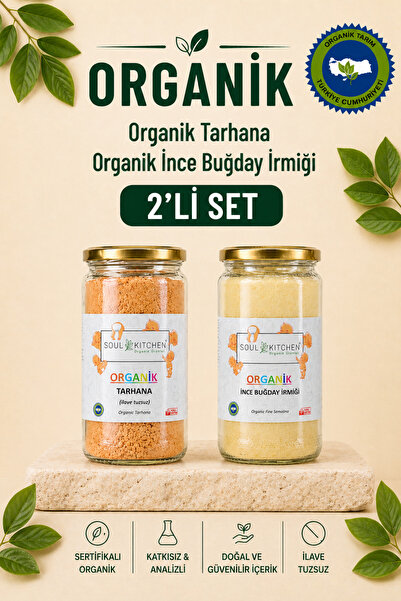 Soul Kitchen Organik Ürünler Organik İnce Buğday İrmiği Bebek 300 g Organik T...