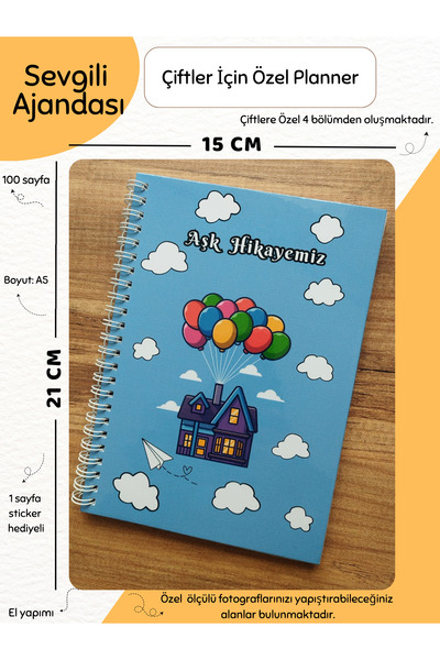 Else Craft Sevgili Ajandası -Çiftler İçin Özel Planner Anılarınızı Planlayın ...