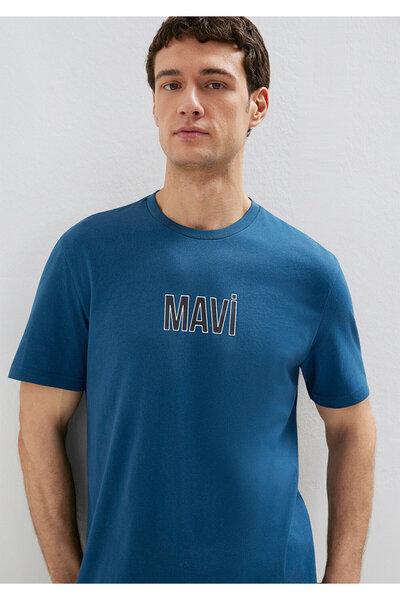 Mavi T-Shirt mit Logodruck, normale Passform 0613186-70764