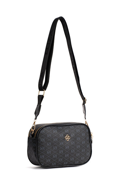 NEWISH POLO ACCESSORIES Γυναικεία τσάντα ώμου και χιαστί με σχέδια, με 2 θήκε...