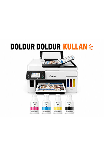 Canon Maxıfy GX6140 Photoink Mürekkepli Tanklı Çok Fonksiyonlu Yazıcı