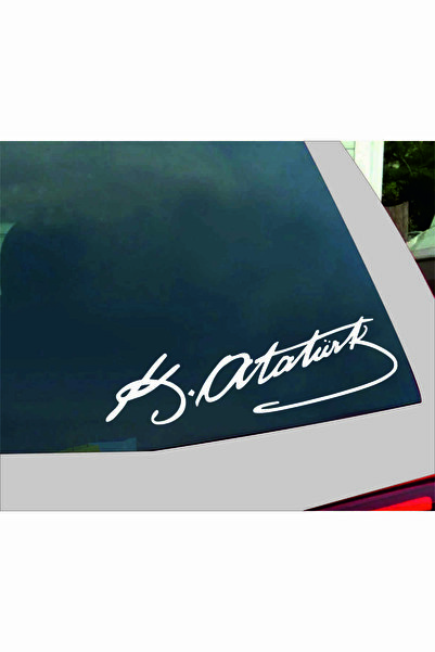 Atatürk imza sticker