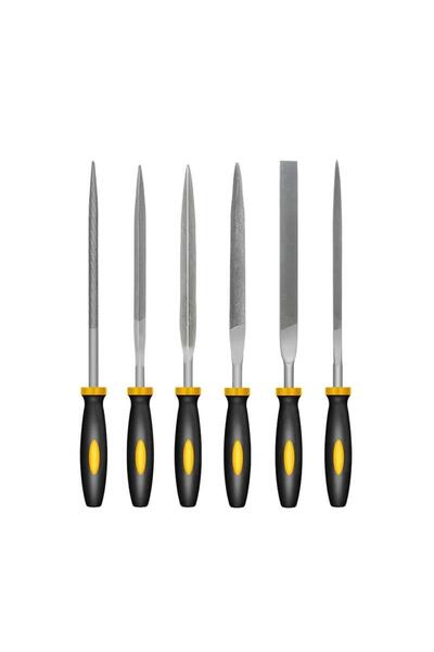 DepoMega 6 Parça Mini Eğe Ahşap Oyma Şekil Verme Eğe Set