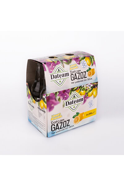 Datçam Limon Aromalı Datça Gazozu 200 ml 6'lı