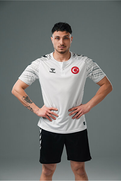 hummel National Team Line Camping T-Shirt White