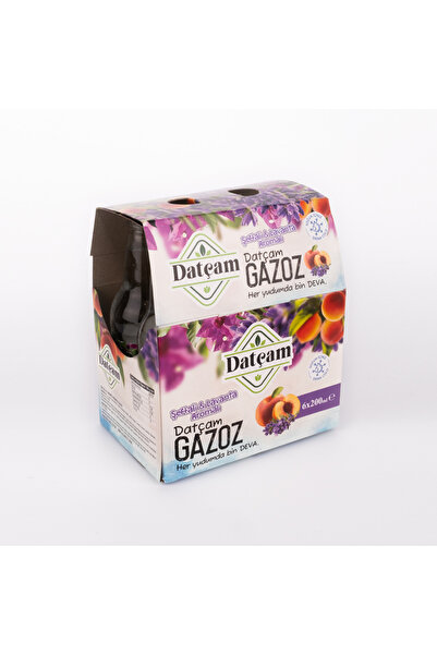 Datçam Şeftali & Lavanta Aromalı Datça Gazozu 200 ml 6'lı