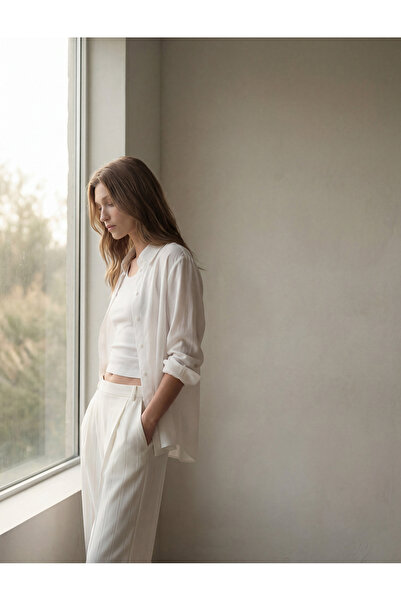 Koton Βαμβακερό εσώρουχο με λαιμόκοψη U και στενή εφαρμογή