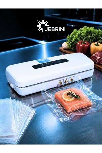 jebrini Otomatik Ev Tipi Vakumlama Ve Yapıştırma Makinesi Ekonomik Gıda Vakum...