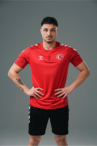 hummel National Team Line Camping T-Shirt Red