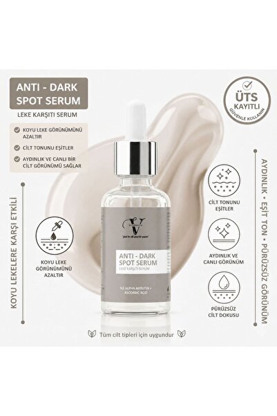 Vitanova Ascorbic Acid + %2 Alpha Arbutin Leke Karşıtı Cilt Tonu Eşitleyici S...