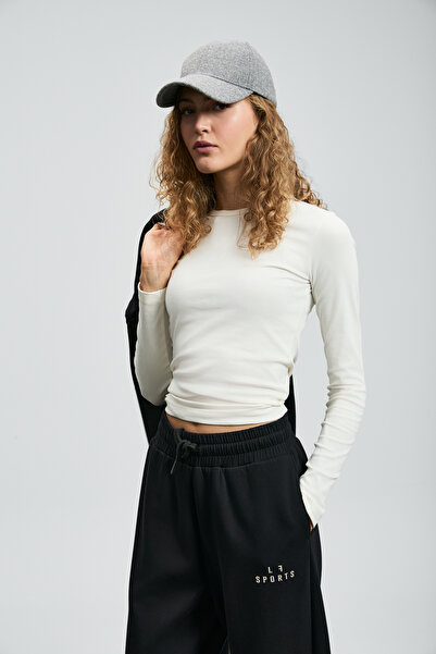 Lufian Γυναικείο μπλουζάκι Amira σε λευκό χρώμα