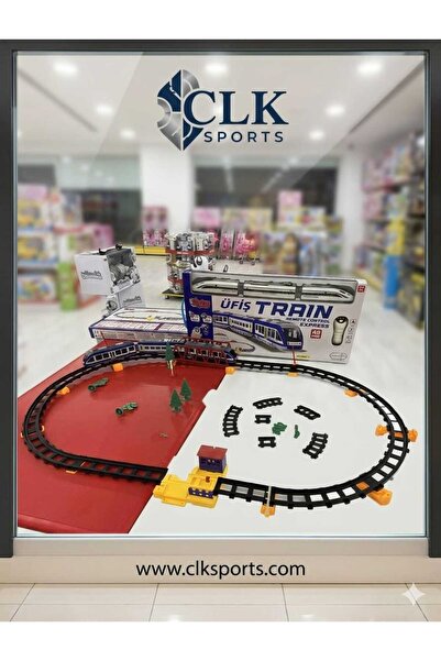 Vardem Uzaktan Kumandalı 49 Parça Işıklı 265 Cm Express Tren Set