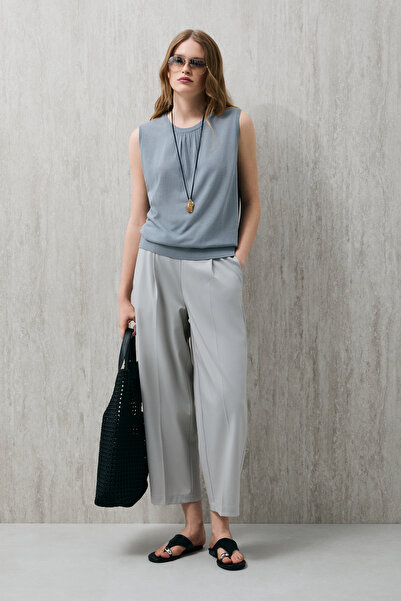 Lufian Γυναικείο παντελόνι Oliva Μπεζ