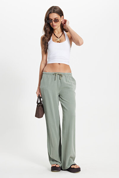 Tudors Γυναικείο παντελόνι Relax Fit Άνετη εφαρμογή 100% βαμβακερό, χαλαρή μέ...