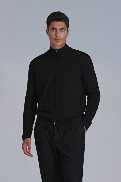 Lufian Black Force Men's Cardigan