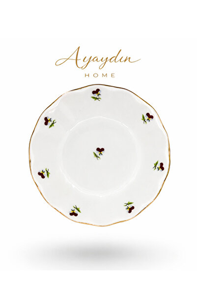 Porland Mor Hercai Çay Tabağı 12'li – AYAYDIN HOME