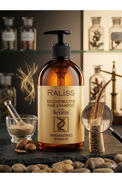 Raliss Reconstructive Shampoo with Keratin Structuring Shampoo 500 ml