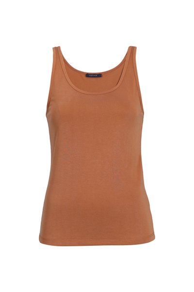 Lufian Γυναικείο T-Shirt Mercato σε χρώμα κανέλας