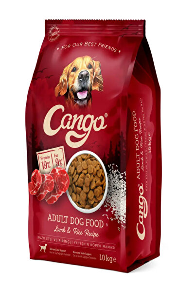 Cango Ξηρά τροφή για ενήλικους σκύλους, 10 kg, με αρνί και ρύζι, ισορροπημένη...