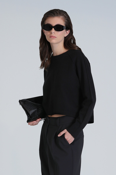 Lufian Γυναικείο πουλόβερ Black Sun